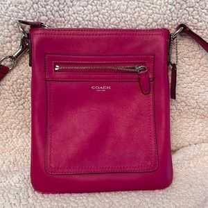Coach crossbody bag. Pink